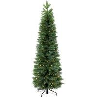 Charles Bentley 6ft Pre-Lit Faux Pencil Christmas Tree