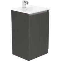 Newland Midnight Mist Basin Floorstanding Unit - 500mm