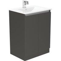 Newland Midnight Mist Basin Floorstanding Unit - 600mm
