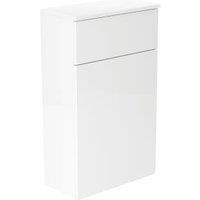 Newland White WC Unit With Top - 500mm