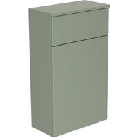Newland Sage Green WC Unit With Top - 500mm