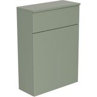 Newland Sage Green WC Unit With Top - 600mm