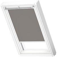 Velux DKL FK06 0705SWL Manual Grey Blackout Blind with White Line - 660 x 1178 mm
