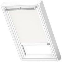 Velux DML PK08 1025KWL Electric White Blackout Blind with White Line - 942 x 1140 mm