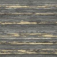 Arthouse Sahara Black & Champagne Wallpaper - 10.05m x 53cm