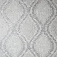 Arthouse Curve Grey Wallpaper - 10.05m x 53cm