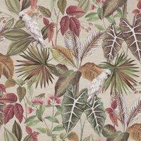 Arthouse Vintage Parrot Multi Wallpaper - 10.05m x 53cm