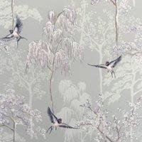 Arthouse Japanese Garden Grey Wallpaper - 10.05m x 53cm