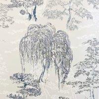 Arthouse Oriental Garden Soft Blue Wallpaper - 10.05m x 53cm