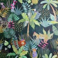 Arthouse Hidden Jungle Multi Wallpaper - 10.05m x 53cm