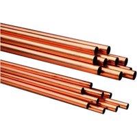 Wednesbury Copper Pipe - 15mm x 3m - Pack 10