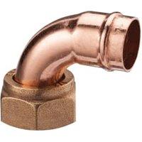 Primaflow Copper Solder Ring Bent Tap Connector - 1/2in X 15mm