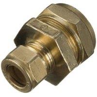 Primaflow Brass Compression Reducer Coupling - 22 x 15mm
