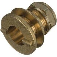Primaflow Brass Compression Flange Tank Connector - 15mm