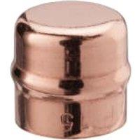 Primaflow Copper Solder Ring End Cap - 22mm Pack Of 2