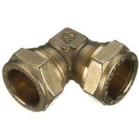 Primaflow Brass Compression Elbow 15mm - Pack of 2