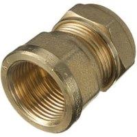Primaflow Brass Female Iron Coupler 25 x 22mm - Pack of 2
