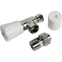 Primaflow Micro Plated Microbore Pressurised Radiator Valve Bar - 8mm