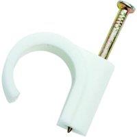 Primaflow Nail In Pipe Clips - 15mm Pack Of 20