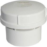 FloPlast White Solvent Socket Air Admittance Valve - 110mm