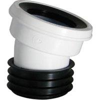 FloPlast Soil Pan Connector 14 - White
