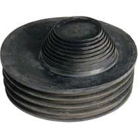 FloPlast Black Drain Adaptor to Connect 32mm, 40mm & 50mm Waste Pipe