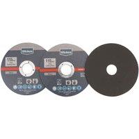 Wickes Metal Flat Cutting Disc 115mm - Pack of 3