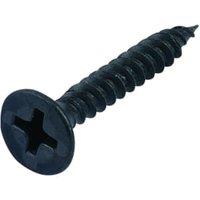 Wickes Fine Thread Black Phosphated Plasterboard Screws - 25mm - Pack of 500