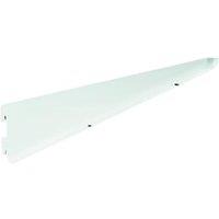 Twin Slot White Shelf Bracket - 320mm