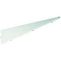Twin Slot White Shelf Bracket - 470mm