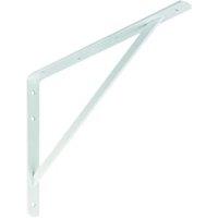 Heavy Duty White Shelf Bracket - 395 x 270mm