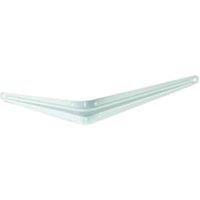 London White Shelf Bracket - 250 x 200mm