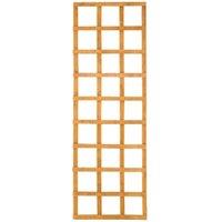 Forest Garden Fence Top Trellis Square Lattice - 1830 x 600mm