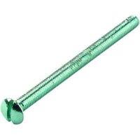 Wickes Spare Electrical Steel Screws - 50mm - Pack of 4