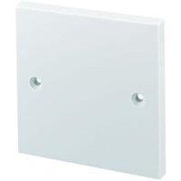 Wickes Single Blanking Plate - White