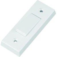 Wickes Architrave 1 Gang Light Switch - White