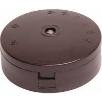 Wickes Brown 4 Terminal Junction Box - 20A