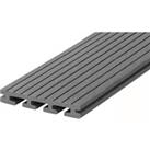 Eva-Tech Xavia Grey Composite I-Series Deck Board - 23 x 137 x 2200mm - Pack of 5