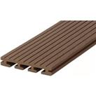 Eva-Tech Aruna Dark Brown Composite I-Series Deck Board - 23 x 137 x 2200mm - Pack of 5