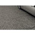 Marshalls Driveline Priora Driveway Charcoal Block Paving - 200 x 100 x 60mm - Pack of 404