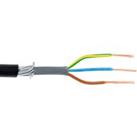 3 Core 6943X Black SWA Single Phase Armoured Cable - 2.5mm2 - 25m