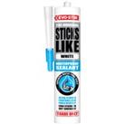 Evo-Stik Sticks Like Waterproof White Sealant - 290ml