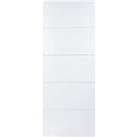 Wickes Halifax White Smooth Moulded 5 Panel Internal Door - 1981 x 686mm