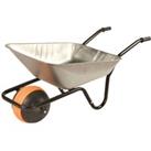 Walsall Barrow in a Box Galvanised Duraball Wheelbarrow with Puncture Proof Ball Wheel 85L