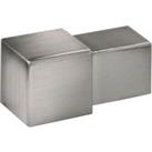 Homelux 12mm Square Stainless Steel Corners