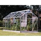 Vitavia Venus Toughened Glass Greenhouse with Steel Base - 6 x 12ft