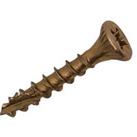 Optimaxx PZ Countersunk Passivated Double Reinforced Wood Screw - 4 x 25mm - Pack of 200