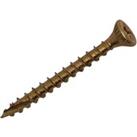 Optimaxx PZ Countersunk Passivated Double Reinforced Wood Screw - 4 x 40mm - Pack of 200