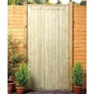 Wickes Framed Ledged & Braced Flat Top Timber Gate - 915 x 1829mm