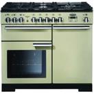 Rangemaster Professional Deluxe 100cm Dual Fuel Range Cooker - Cream